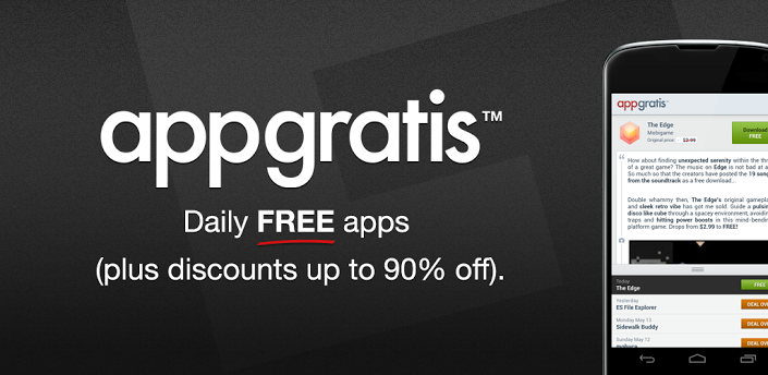 تطبيق AppGratis افضل العروض والخصومات في الاندرويد