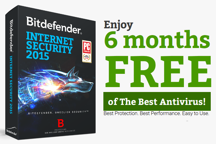 ترخيص Bitdefender Internet Security 2015 مجاني