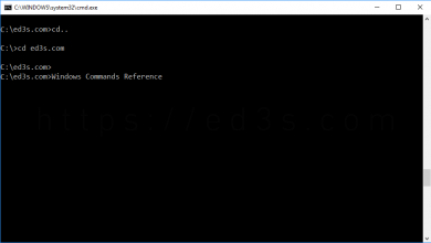 ماهو موجه الأوامر CMD وتحميل كتاب Windows Commands Reference