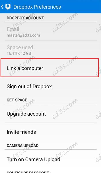 تطبيق DropBox للاندرويد يمكنك من الاتصال بكمبيوترك