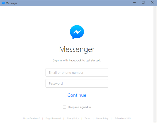 برنامج Messenger تشغيل فيس بوك ماسنجر على الكمبيوتر