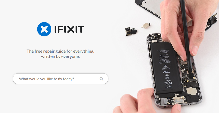 موقع IFIXIT قطع غيار للاجهزة وشروحات لطرق الصيانة