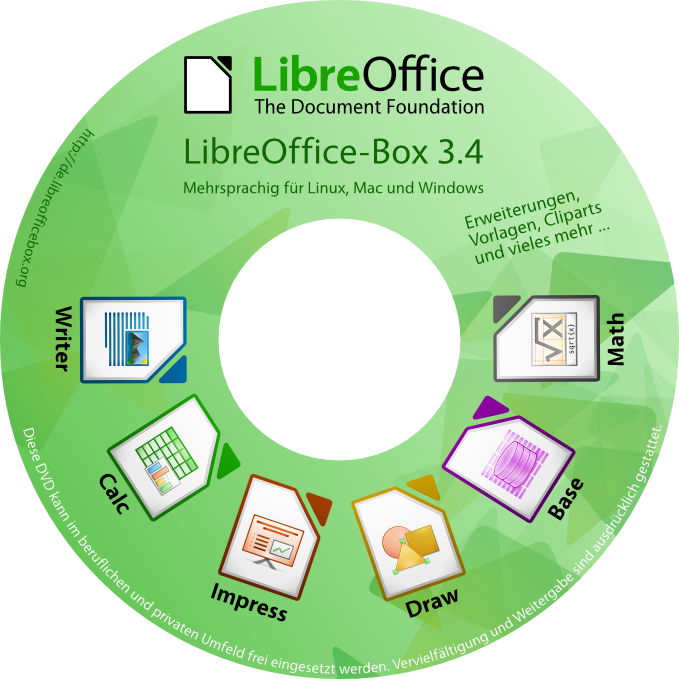 برنامج ليبر اوفيس LibreOffice المجاني