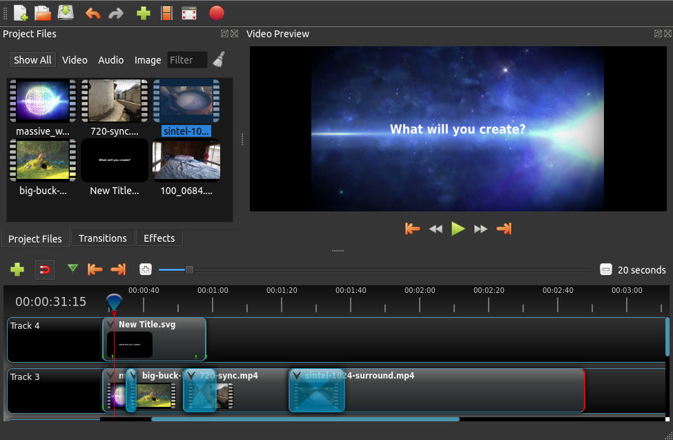 تحميل برنامج OpenShot محرر فيديو مجاني