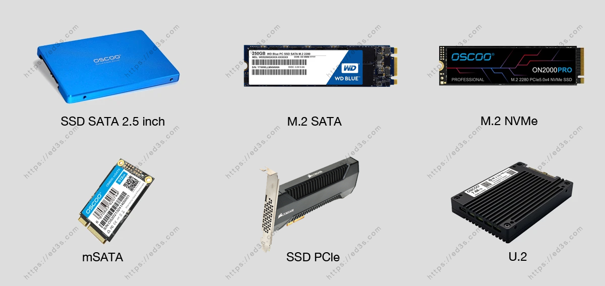 القرص الصلب HDD وقرص الحالة الصلبة SSD ومعلومات عنها